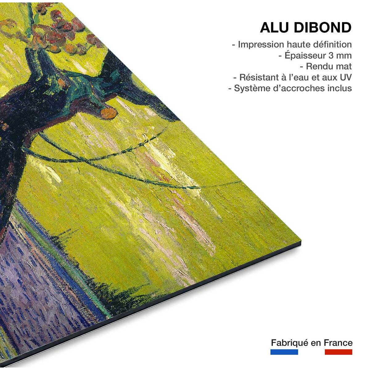 Tableau d'art classique Le Semeur de Vincent Van Gogh Tableau alu Dibond