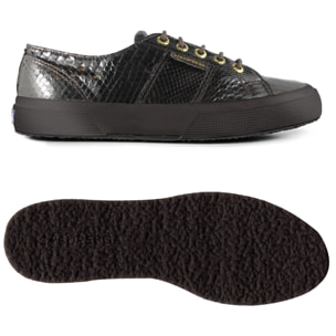 Le Superga Uomo Donna Marrone Estreme 2750-Python