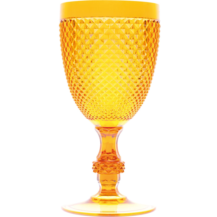 Set 6 Calici Excelsa – Diamond, Plastica Gialla 39 cl