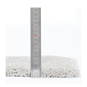 Tapis salon et chambre tissé motif uni BOKO