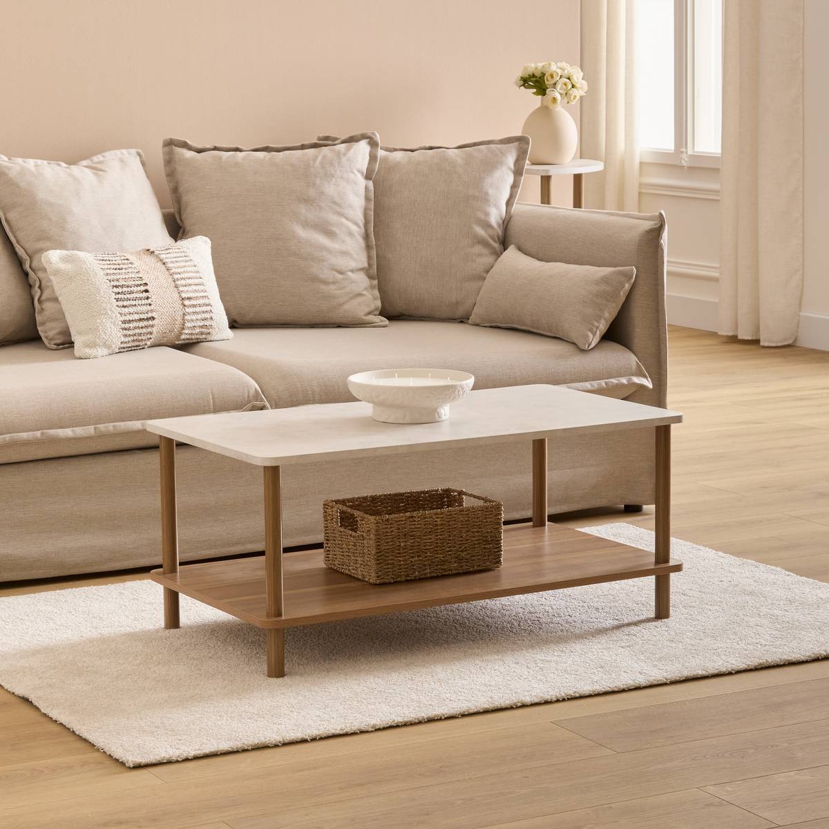 Table basse Come 90x50x40cm