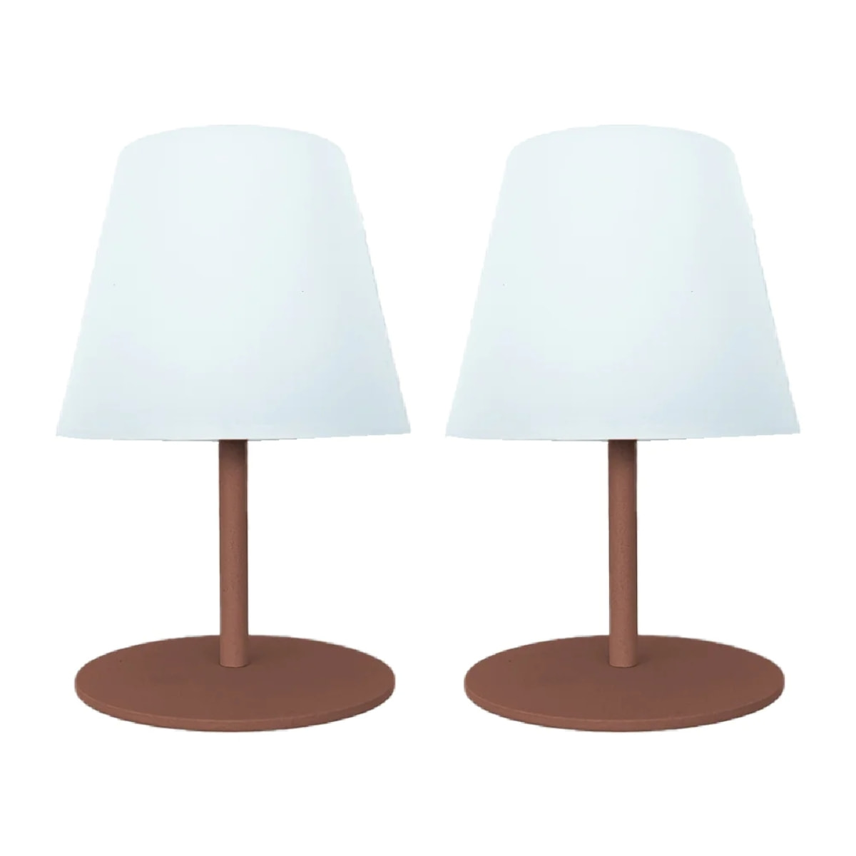 Set de 2 lampes de table TWINS H16cm