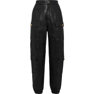 PHILIPP PLEIN Pantalones jogger de cuero