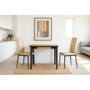 Mesa de cocina extensible