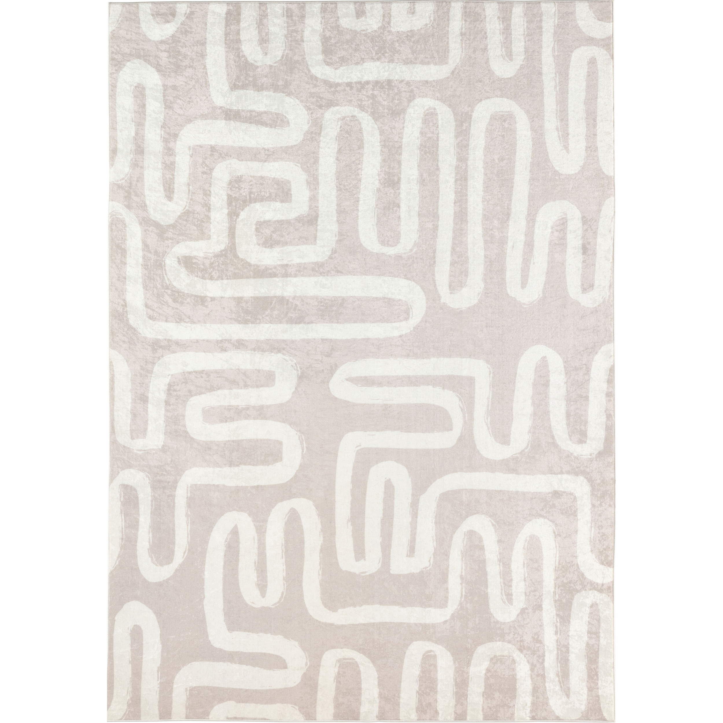 GREGE - Tapis moderne motif labyrinthe