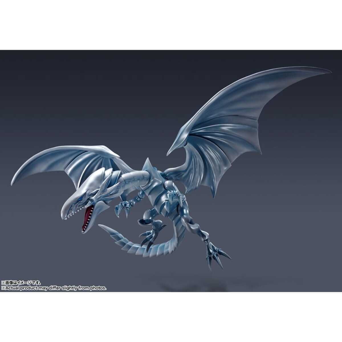 Yu-gi-oh! S.h. Monsterarts Action Figura Blue-eyes White Dragon 22 Cm Bandai Tamashii Nations