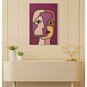 STAMPA DIPINTA FACES NEW -A- CM 60X3X90