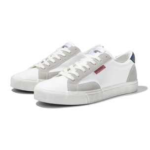 Zapatillas Bajas Hombre Echo Basic en Blanco D.Franklin