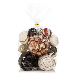 Set de boules décoratives H33,5cm