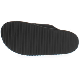 Armata di Mare Scarpe Donna Ciabatte con Doppia Fibbia AMD S61H39 Black
