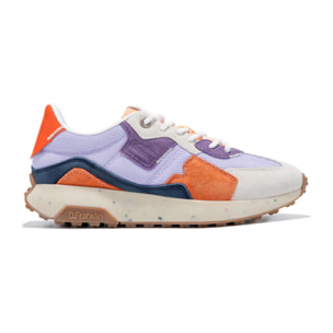 Zapatillas Deportivas Casual Mujer Active Flag Patch Morado D.Franklin