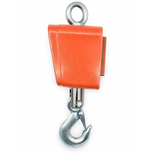 Bilancia Dinamometro da Gru 1000 kg Laredo Con Gancio Industriale In Acciaio Inox Digitale LED a Sospensione Bilancia Industriale Professionale