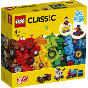 LEGO CLASSIC 11014 - MATTONCINI E RUOTE