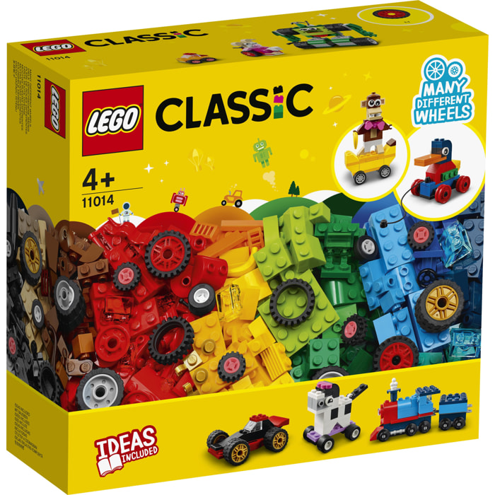 LEGO CLASSIC 11014 - MATTONCINI E RUOTE