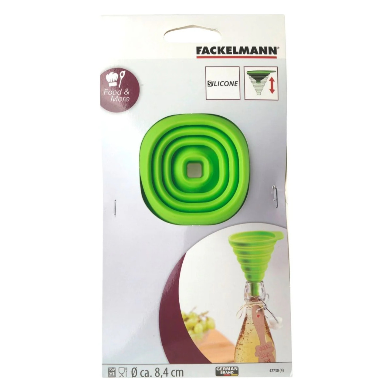 Entonnoir pliable diamètre 8,5 cm Fackelmann Basic