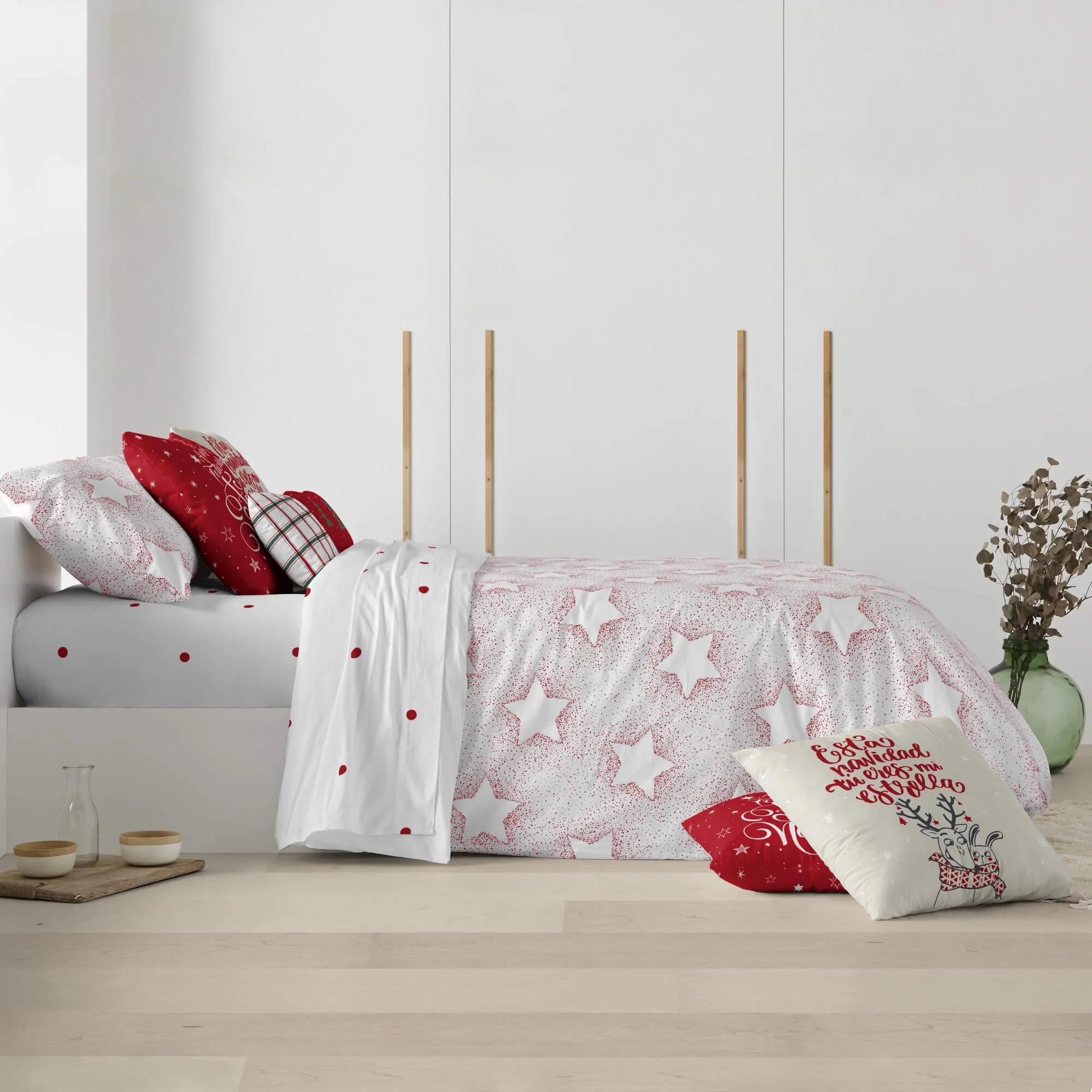 Housse de couette avec clics 100% coton Laponia 15