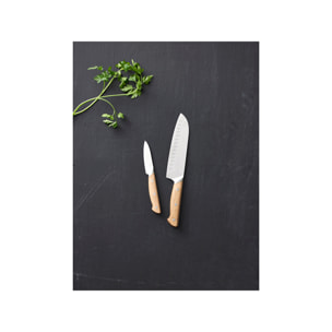 Ensemble de 2 couteaux Foresta en Chêne