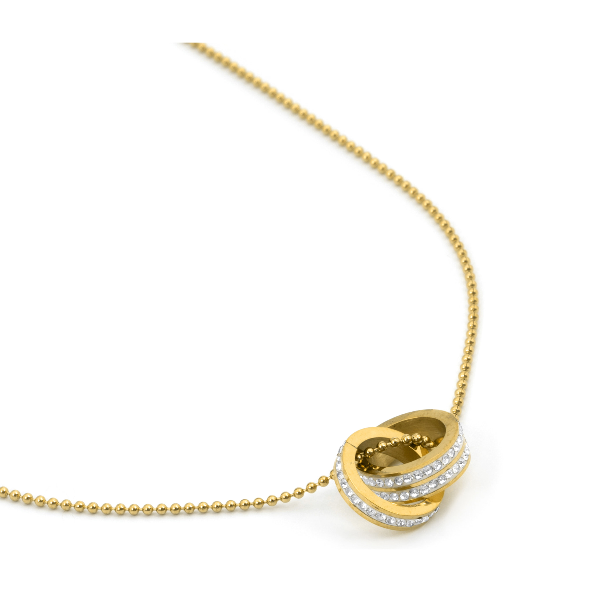 Collar Ronesh acabado oro amarillo 18k