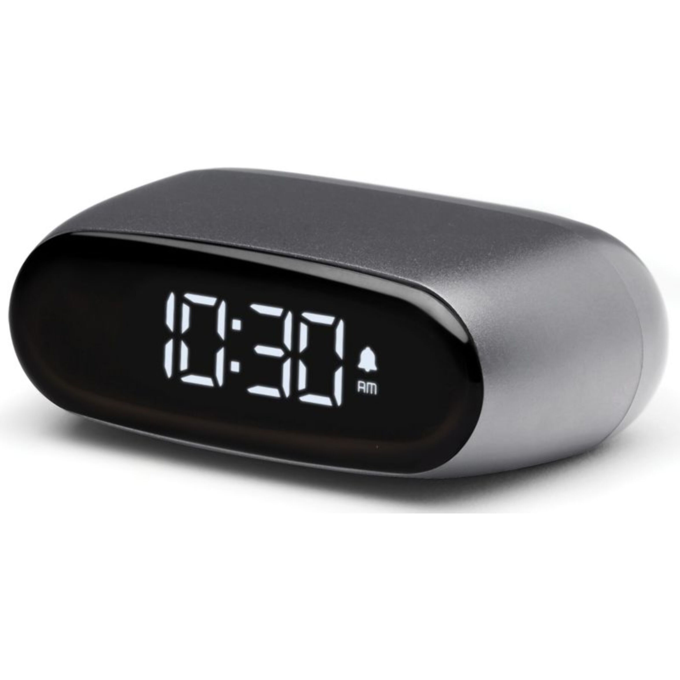 Réveil LEXON Minut ultra-compact Rechargeable Gris