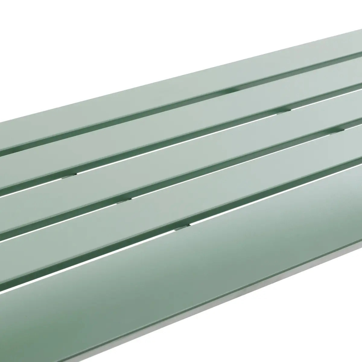 Ensemble de balcon "Drilia" vert olive 2 places en acier