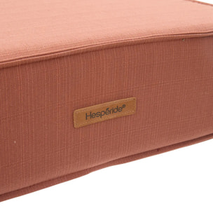 Coussin de sol Korai acajou 45x45cm