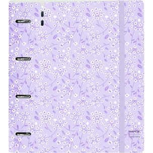Carpeblock pp foam 4 ani 35mm c/recambio safta "light purple flowers"