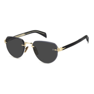 Gafas de Sol David Beckham DB 7144/S RHL IR de Metal Hombre 55 mm