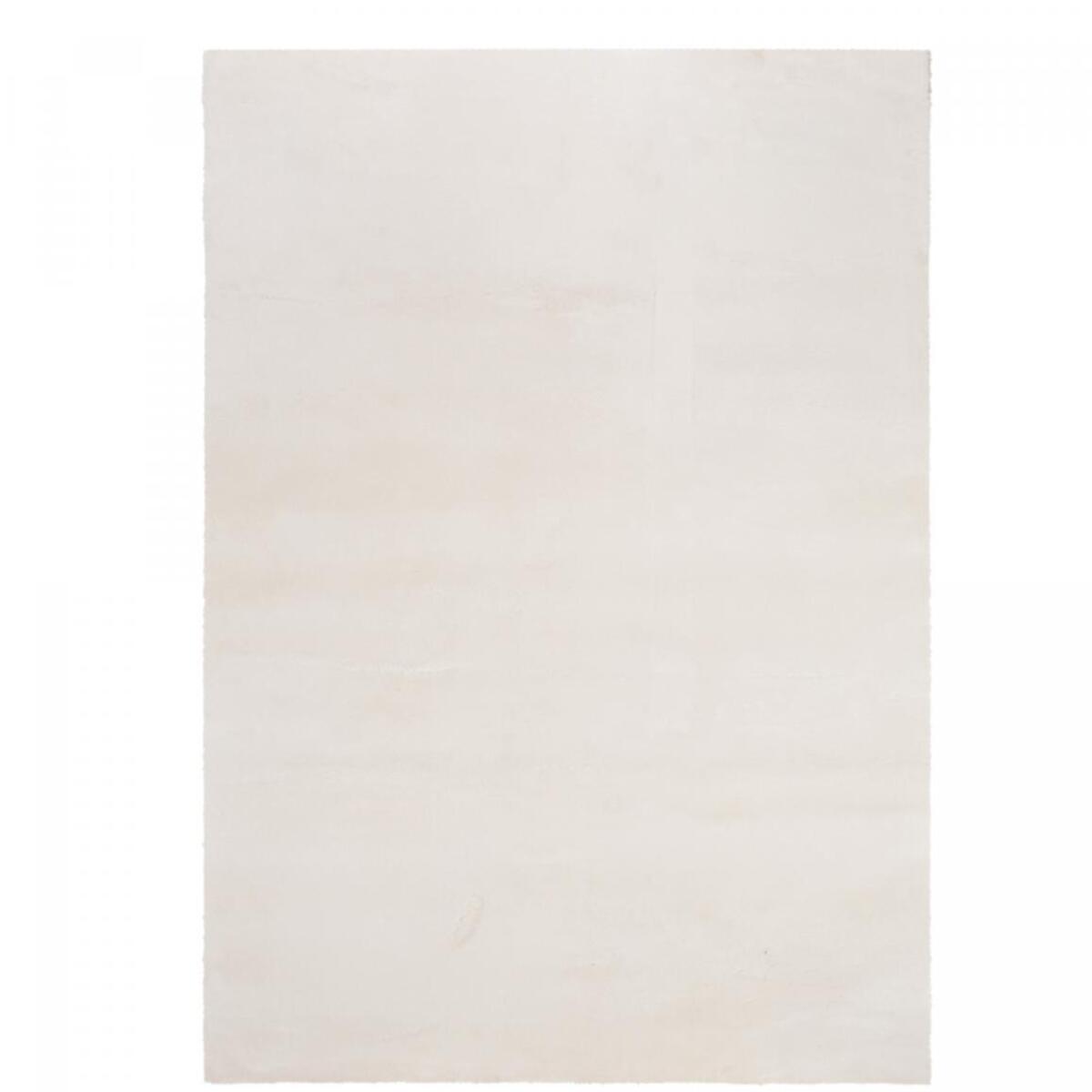 Tapis salon MITA, soft et soyeux, tapis uni à l'aspect Shaggy