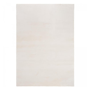 Tapis salon MITA, soft et soyeux, tapis uni à l'aspect Shaggy