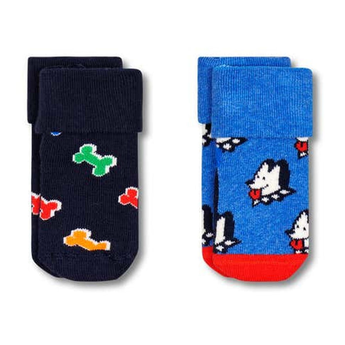 Calcetines 2-pack kids dog & dog bone terry