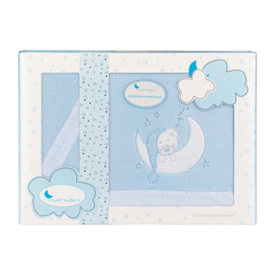 Juego 3 Pcs Coche Coralina Mod Bear Sleeping Azul