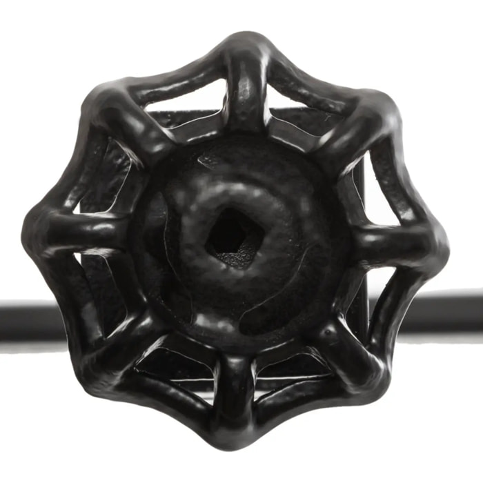 Barre décorative de table noir L200cm
