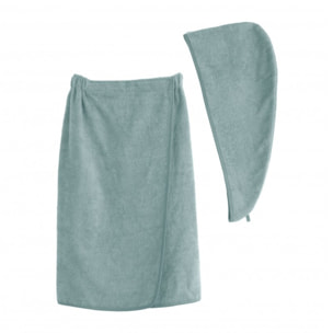 Set Paréo et serviette à cheveux