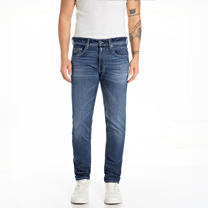 Jeans Willbi - regular fit - algodón - azul oscuro