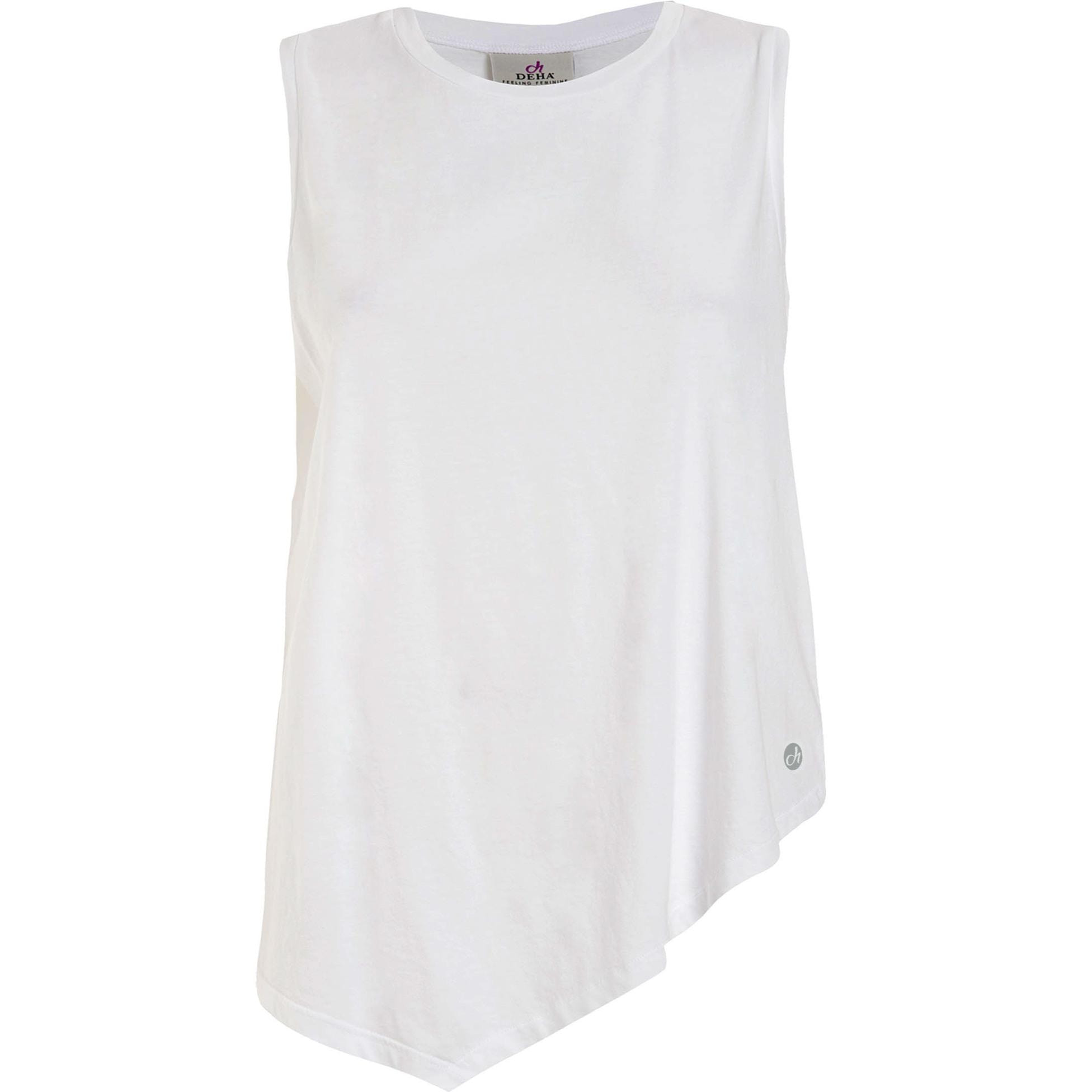 DEHA - Canottiera ASYMMETRICAL TANK TOP in cotone per donna