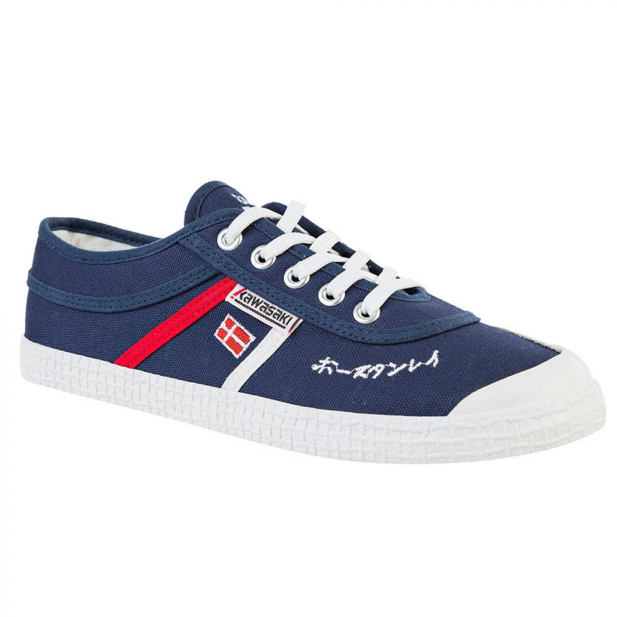 KAWASAKI Signature Canvas Shoe K202601 2002 Navy