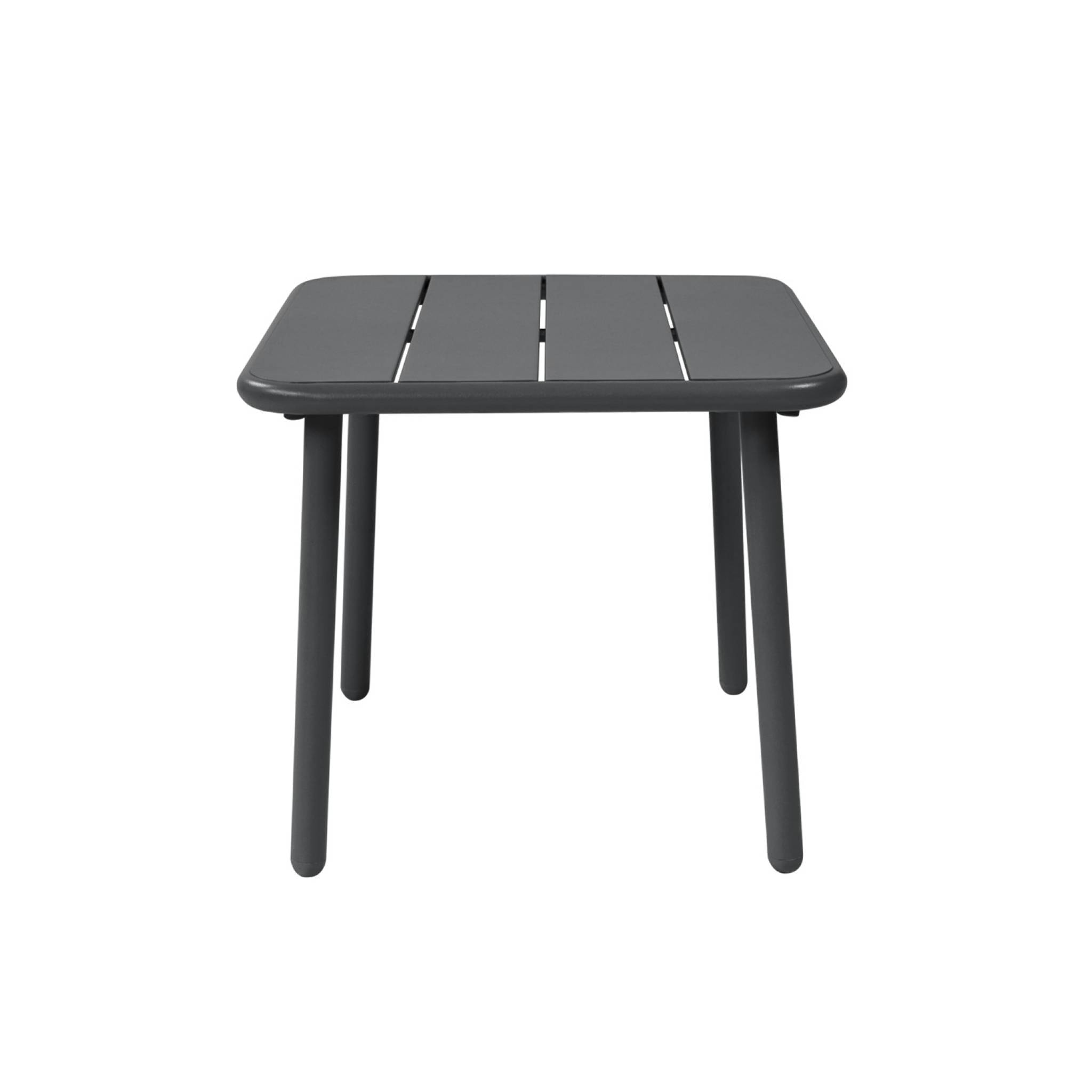 Table basse de jardin carrée acier  AMÉLIA