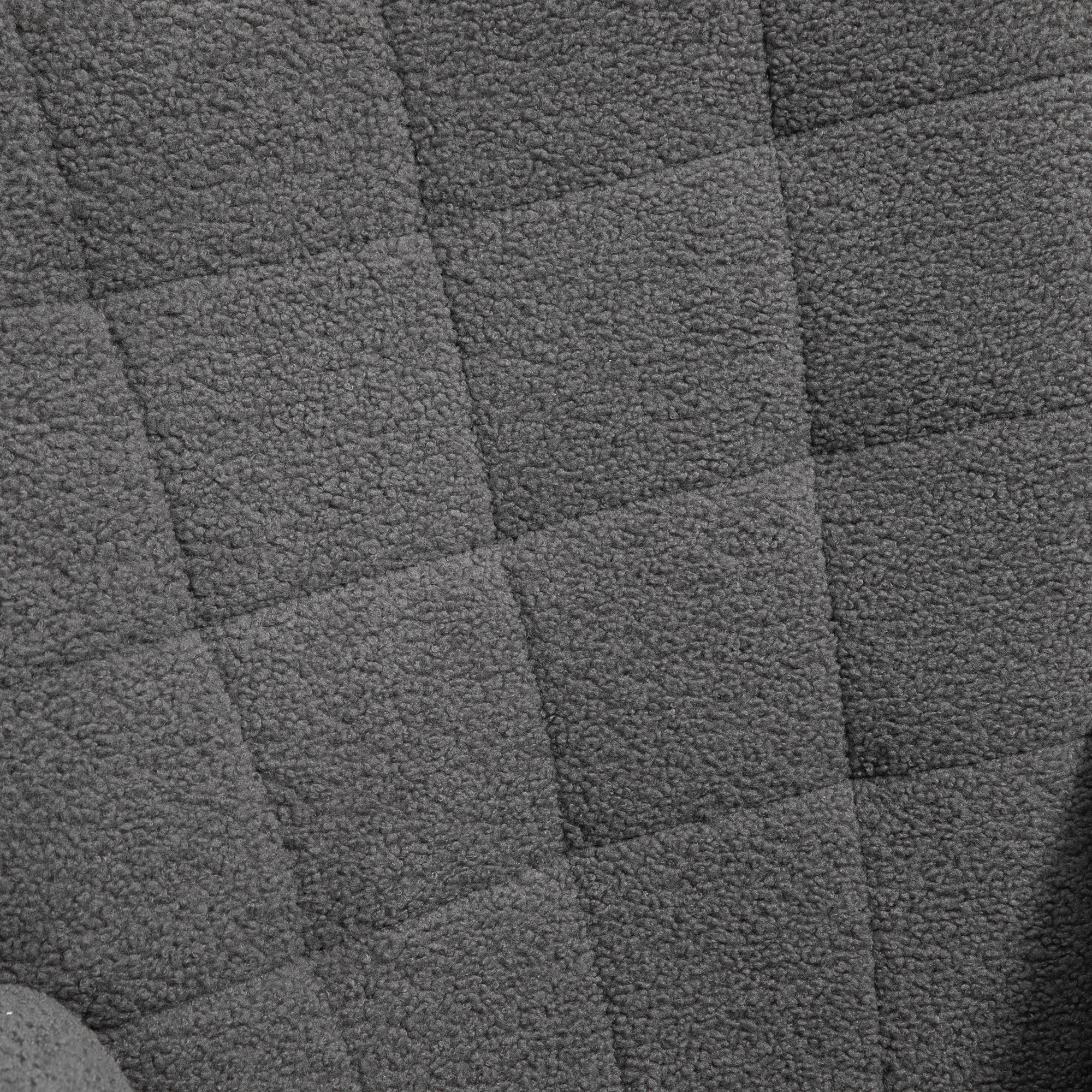 Mecedora de Borreguito Silla Mecedora con Patas de Madera de Haya y Marco de Acero Silla para Lactancia Carga 120 kg para Dormitorio Salón Gris Oscuro