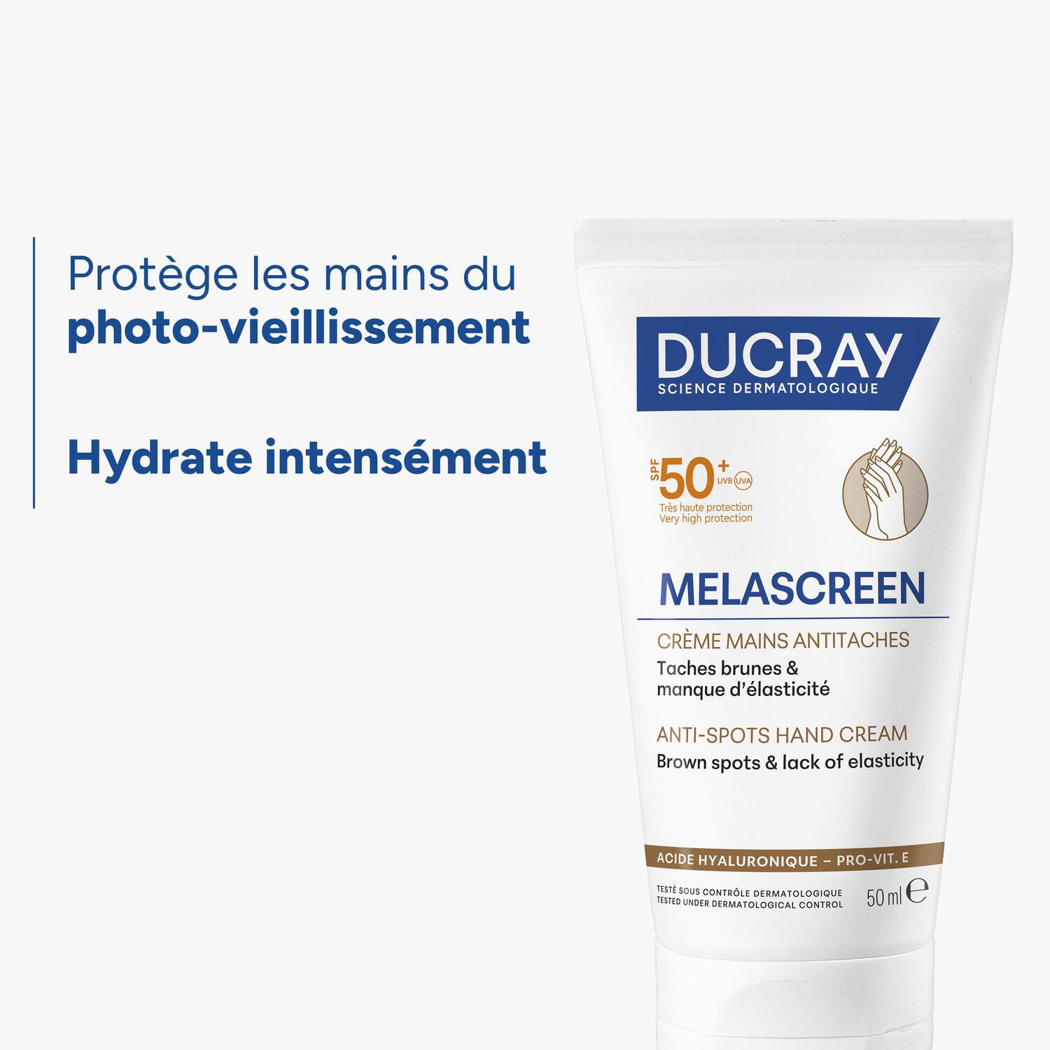 Melascreen SPF50+ - Crème Mains Antitaches 50 ml