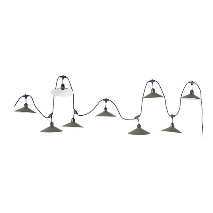 Guirlande connectable VINTY 10xE27 6M