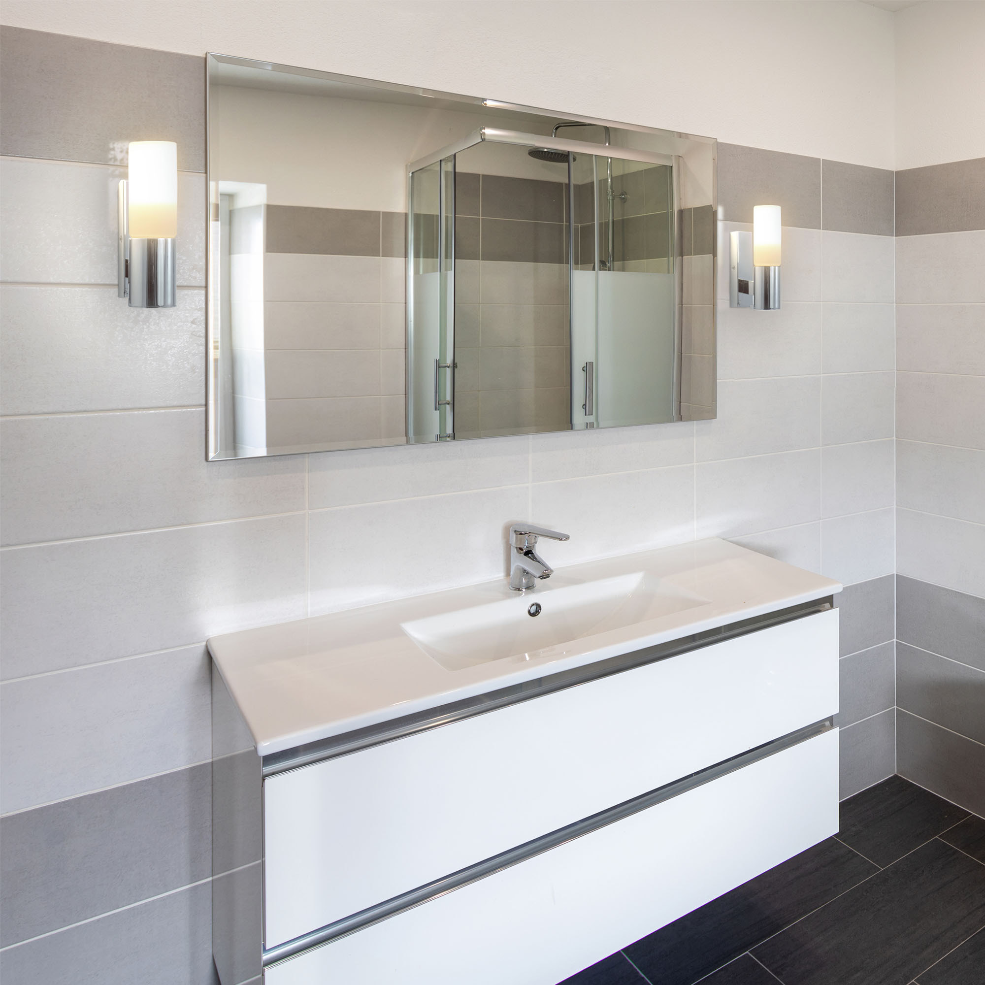 LEDS C4 Baño Aplique Ip44 Dresde On E14 40W