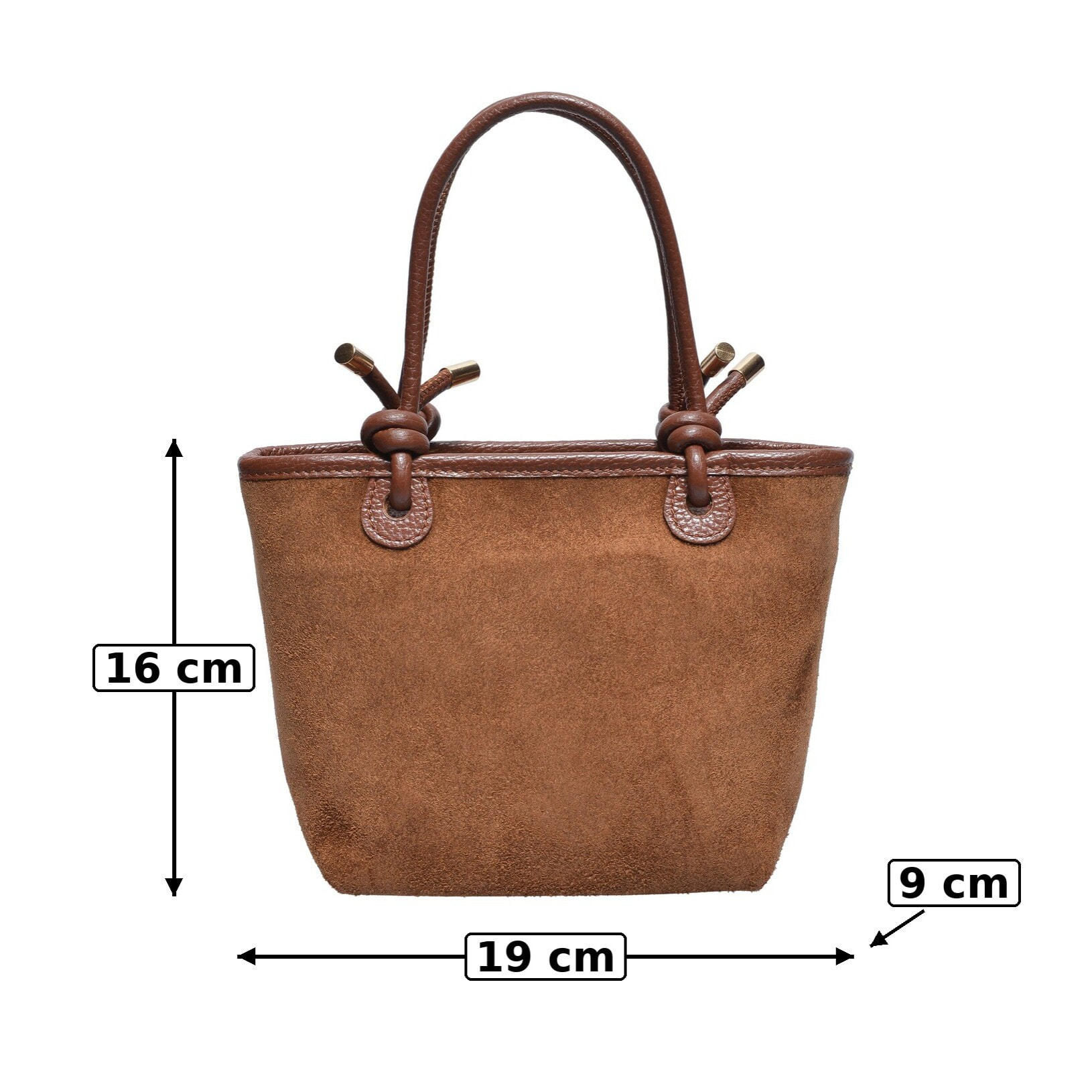 Tote Anna Luchini Cammello