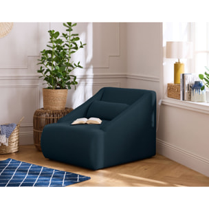 Onyx - fauteuil - en tissu mailles 3D - Bleu canard
