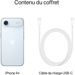 Smartphone APPLE iPhone Air Bleu ciel 512Go