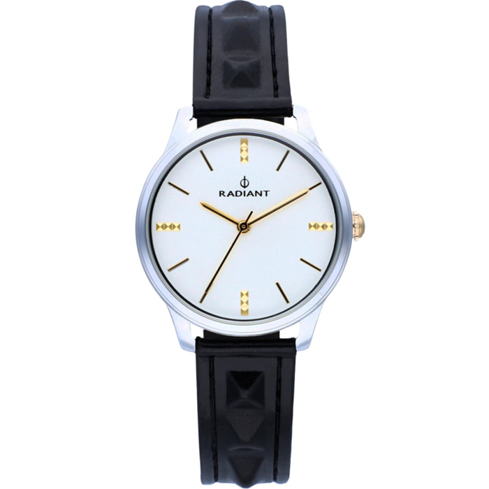 Reloj Radiant RA520603 Mujer Analogico Cuarzo con Correa de Piel sintetica