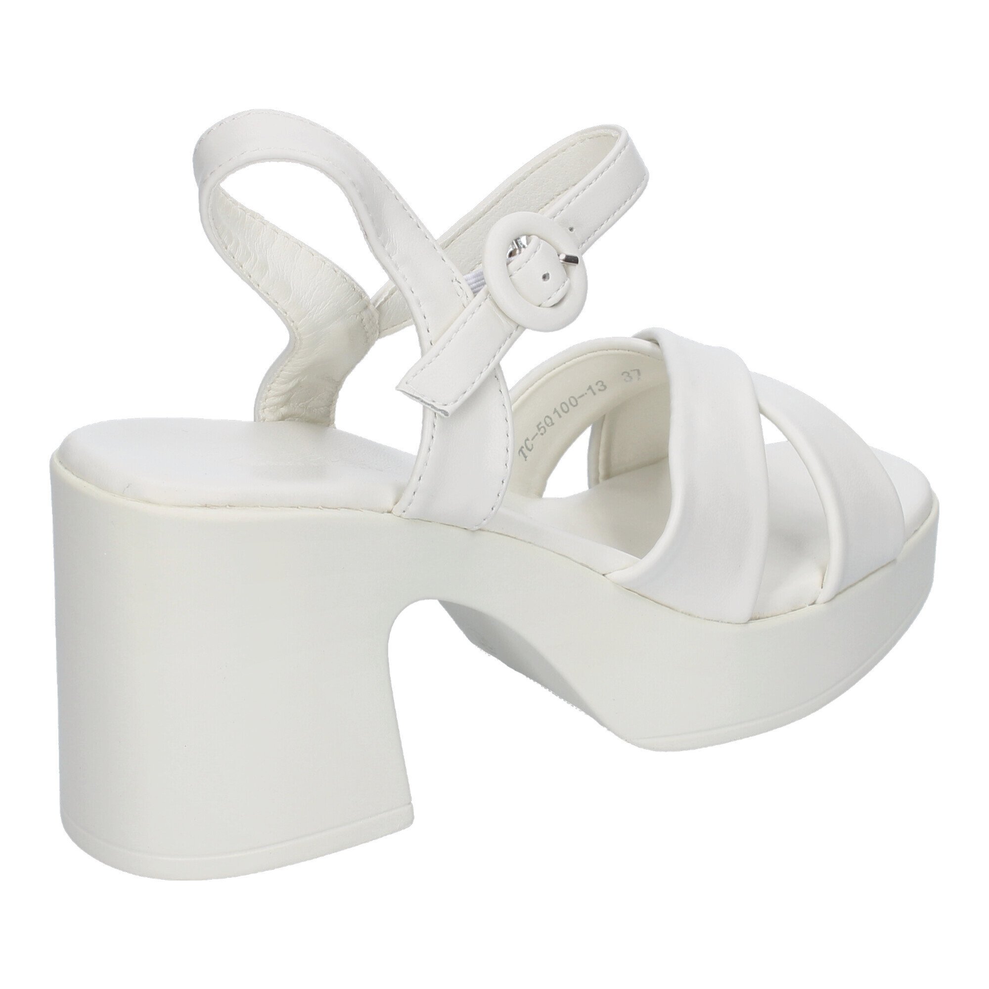 Sandalia de Tacón para Mujer Comodas y Elegantes, Diseño Moderno con Tiras Cruzadas en la Pala