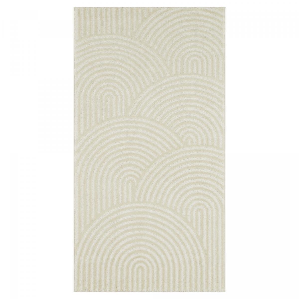 Tapis salon et chambre tissé motif géométrique DETO