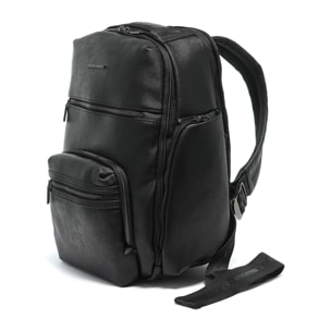 Borsa a tracollada da uomo in Ecopelle Prodotto vegano 36x37x21 cm