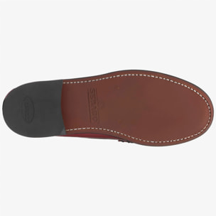 Sebago - Mocassini Donna Rosso - Classic Dan Pigment Woman