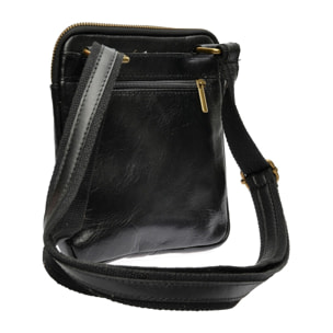 Borsa a spalla Anna Luchini Nero